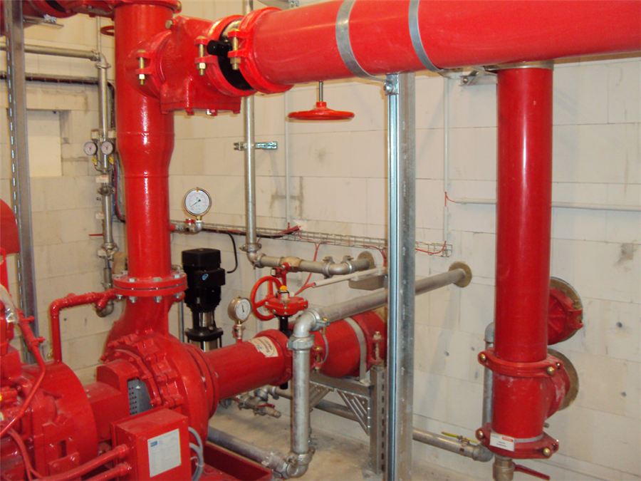 Sprinklerung, Berufsbildende Schulen Holzminden