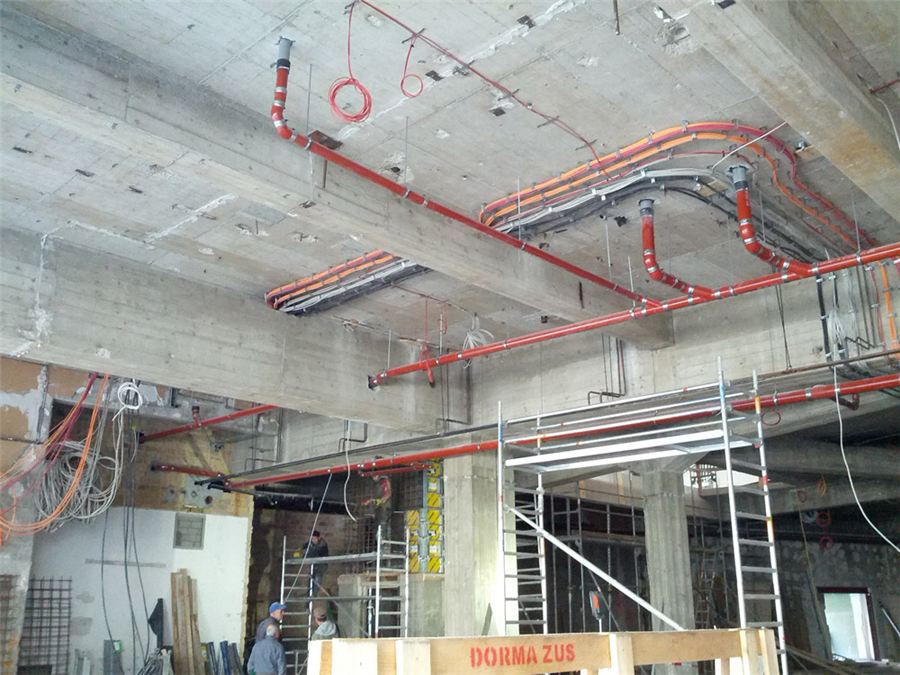 Sprinklerung, Einkaufszentrum Lippstadt